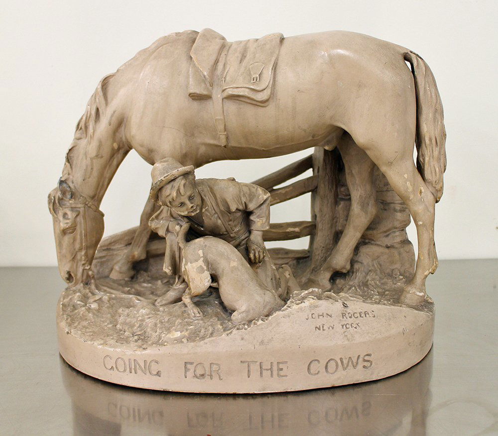 JOHN ROGERS GOING FOR THE COWS STATUE (1 of 4)
