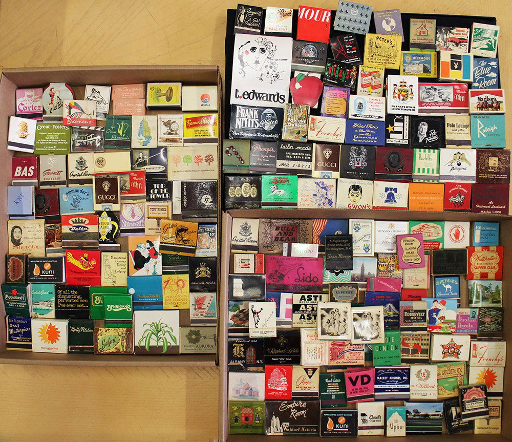 LARGE VINTAGE MATCHBOOK COLLECTION (1 of 6)