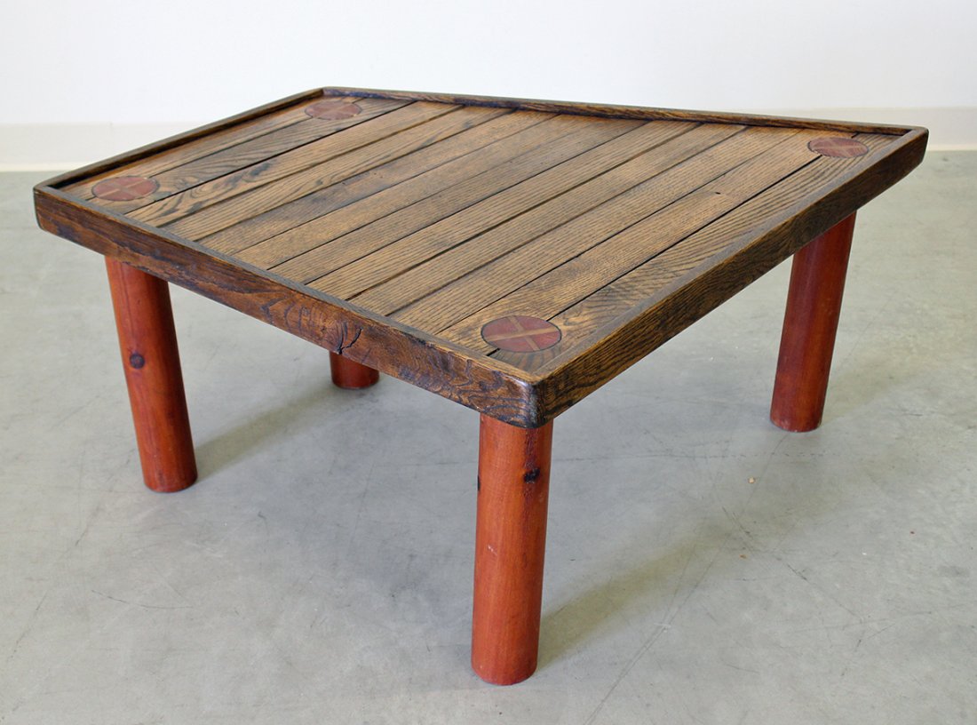 HAND MADE POTTER TABLE (1 of 3)