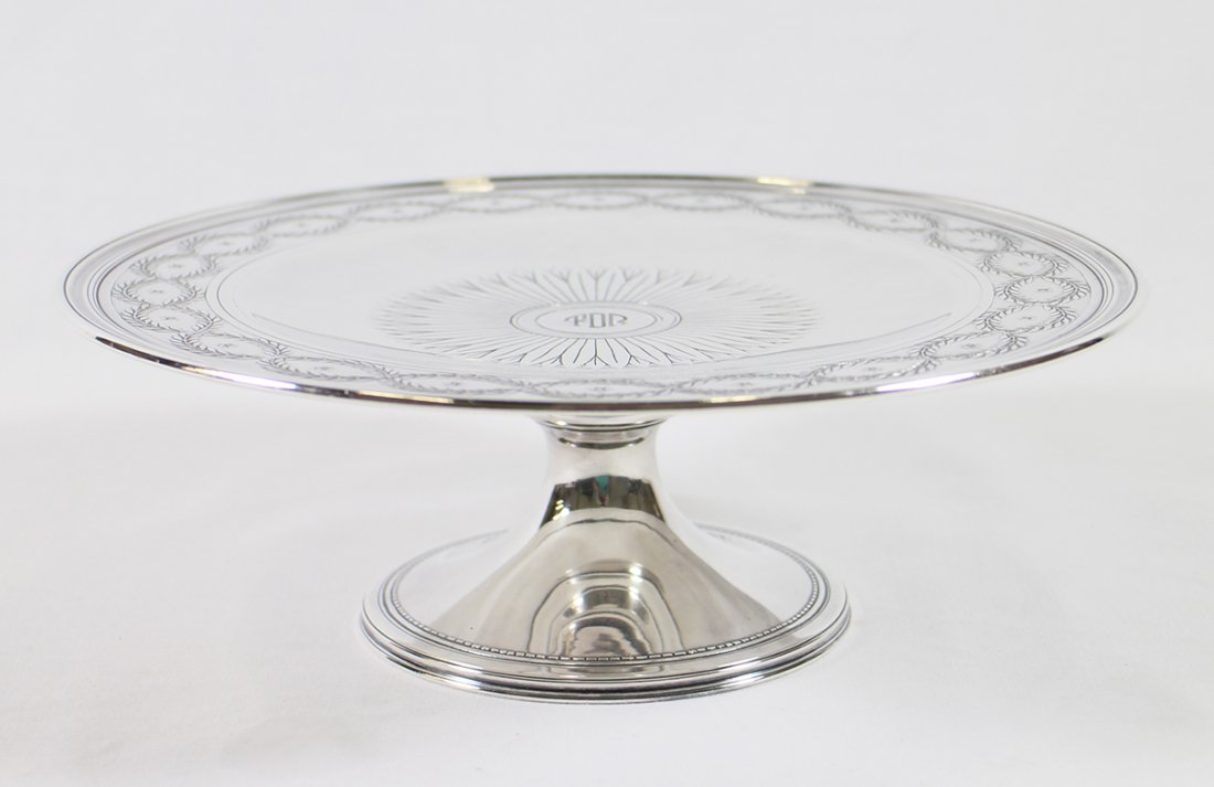 TIFFANY & CO. STERLING FOOTED COMPOTE (1 of 5)