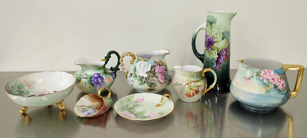 LIMOGES PITCHERS, TANKARD, & MORE (1 of 4)