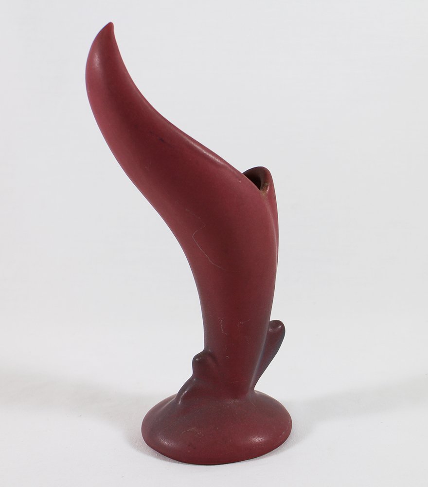 VAN BRIGGLE CALLA LILLY VASE (1 of 3)