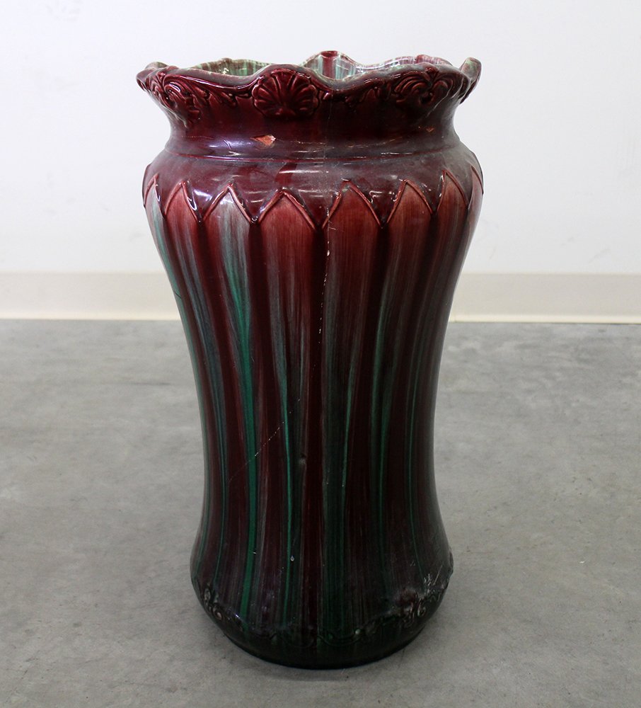 WELLER POTTERY UMBRELLA STAND (1 of 1)