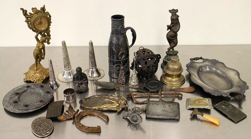 ANTIQUE SILVERPLATE, BRASS, & MORE (1 of 4)