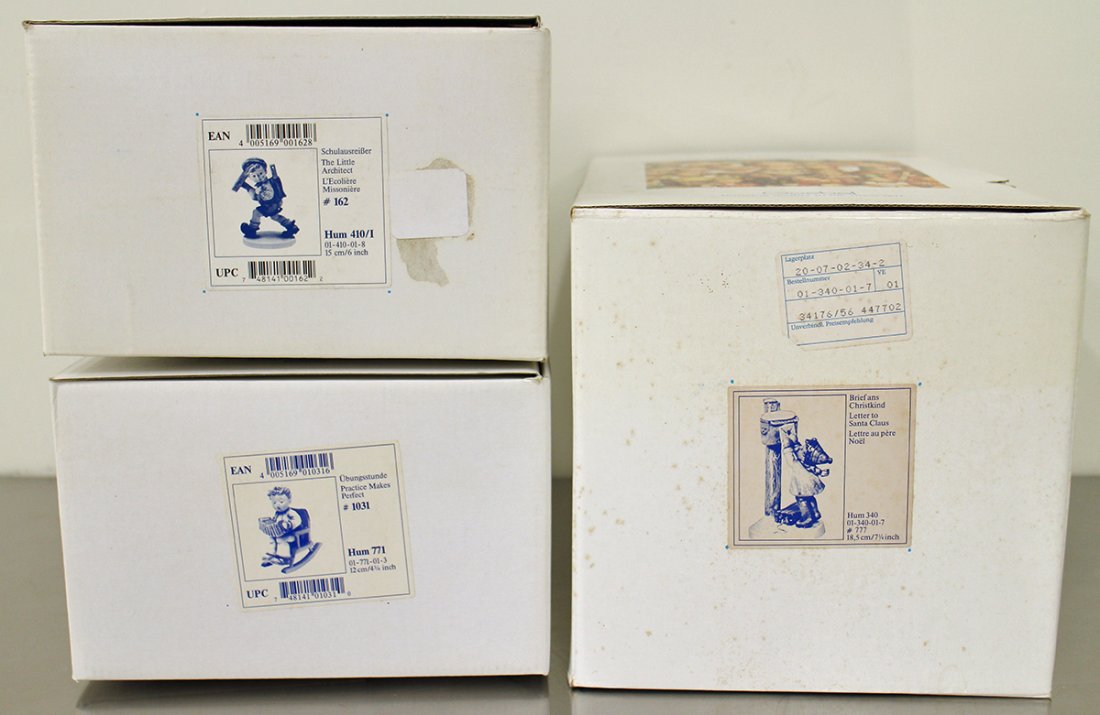 (3) HUMMEL FIGURINES W/ BOXES (1 of 3)