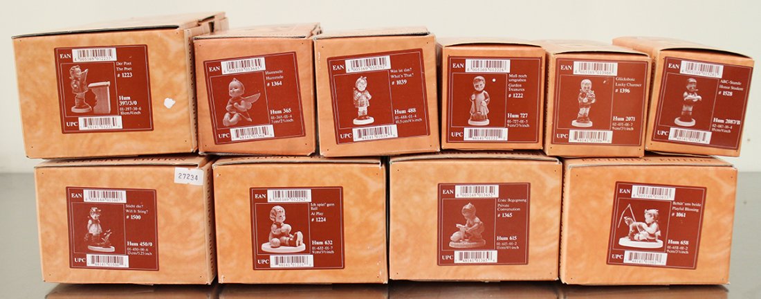 (10) HUMMEL EXCLUSIVE EDITION W/ BOXES (1 of 3)