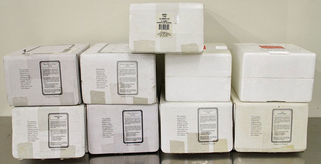 (9) HUMMEL CHRISTMAS VILLAGES (1 of 2)