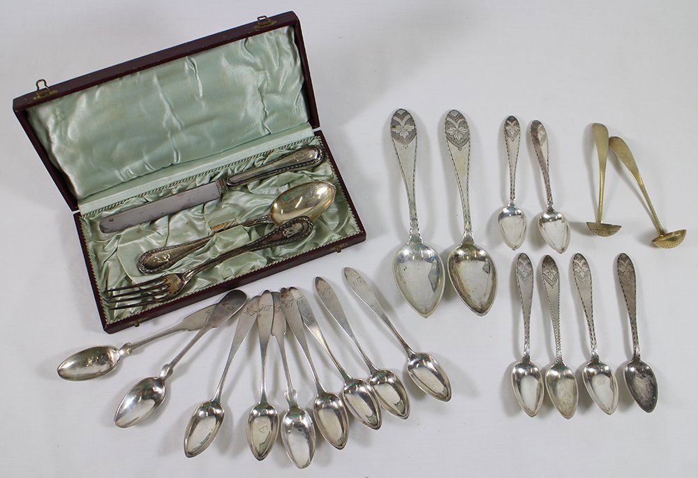 GERMAN SILVER FLATWARE (1 of 4)