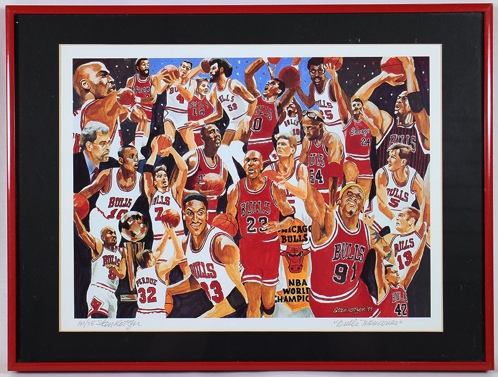 STAN KOTZEN CHICAGO BULLS A/P ARTWORK (1 of 3)