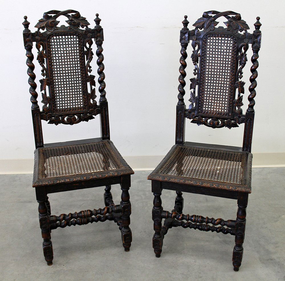 (2) 19TH CENTURY CHAIRS (1 of 4)
