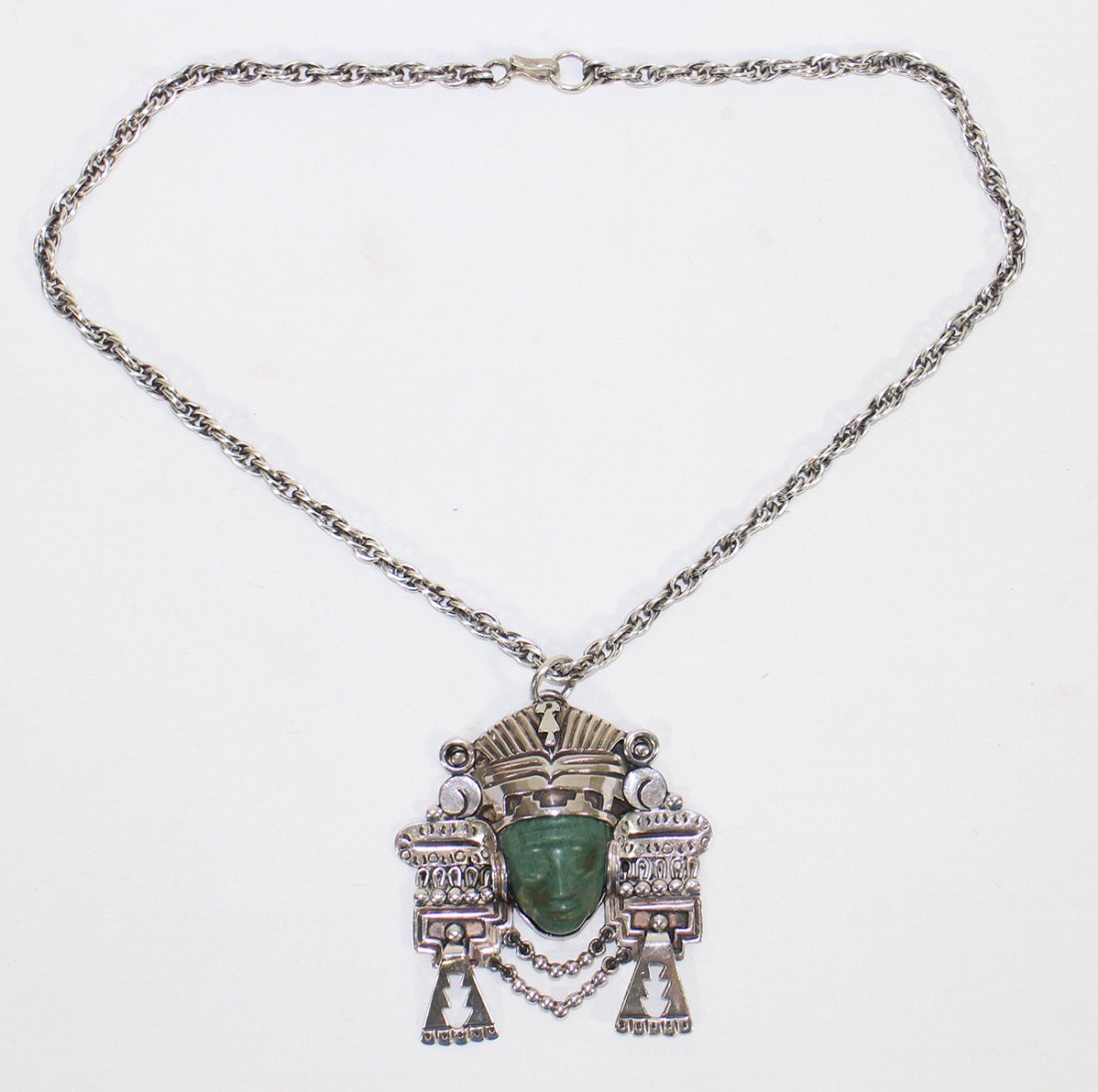 TAXCO 980 STERLING SILVER NECKLACE (1 of 3)