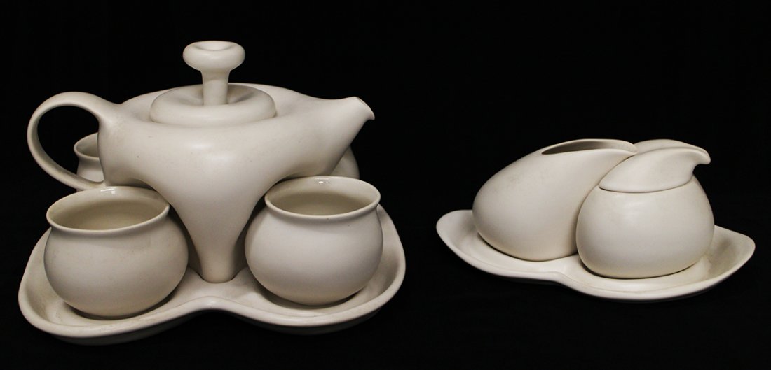 STENGER MODERN STUDIO POTTERY TEA SET (1 of 4)