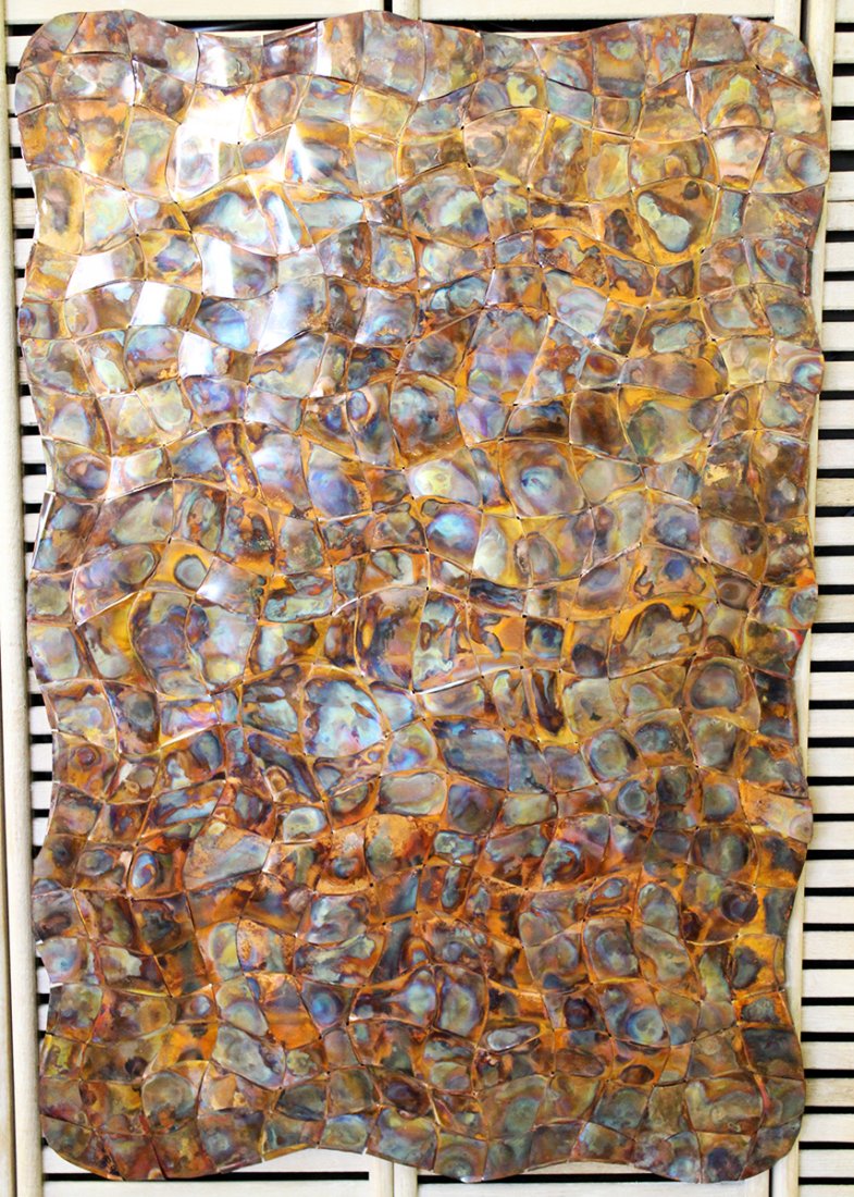 JOHN SEARLES MODERN COPPER SCULPTURE (1 of 4)