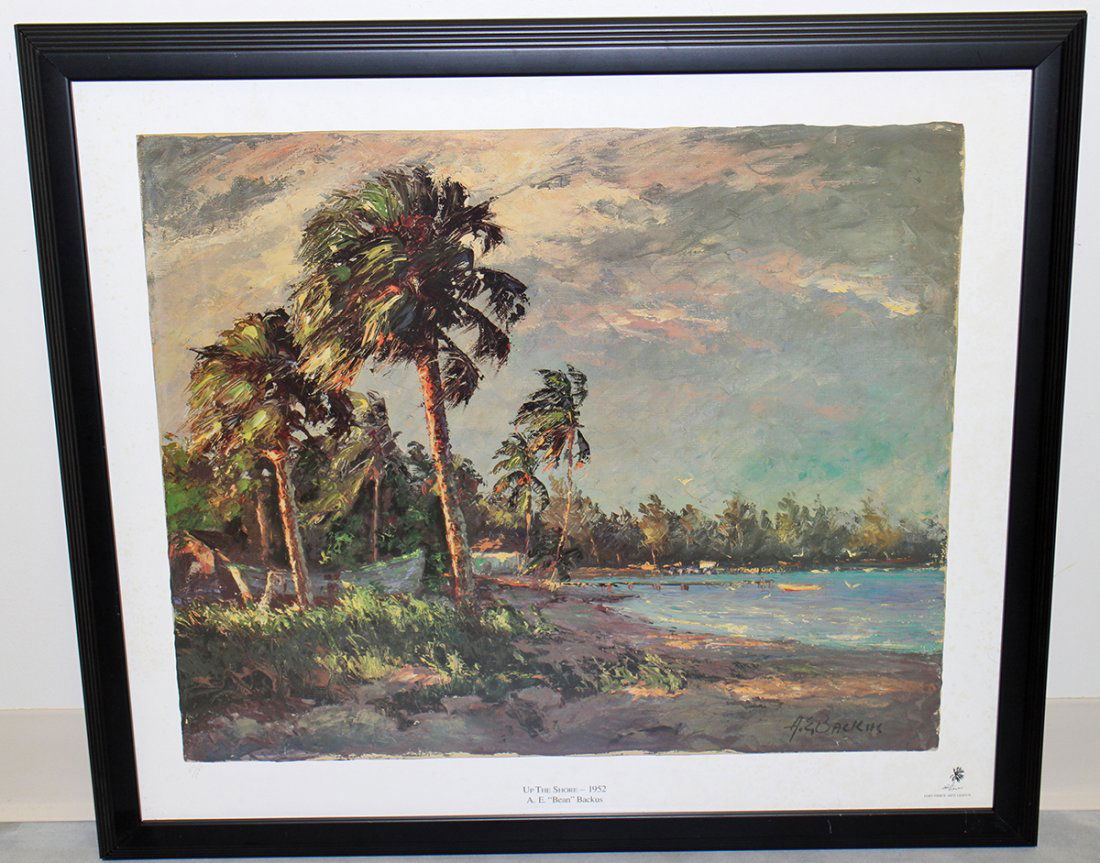 A.E. BACKUS NUMBERED PRINT (1 of 2)