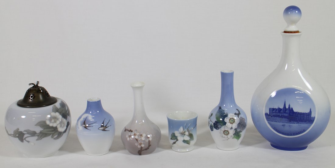 DENMARK VASES & DECANTER (1 of 4)