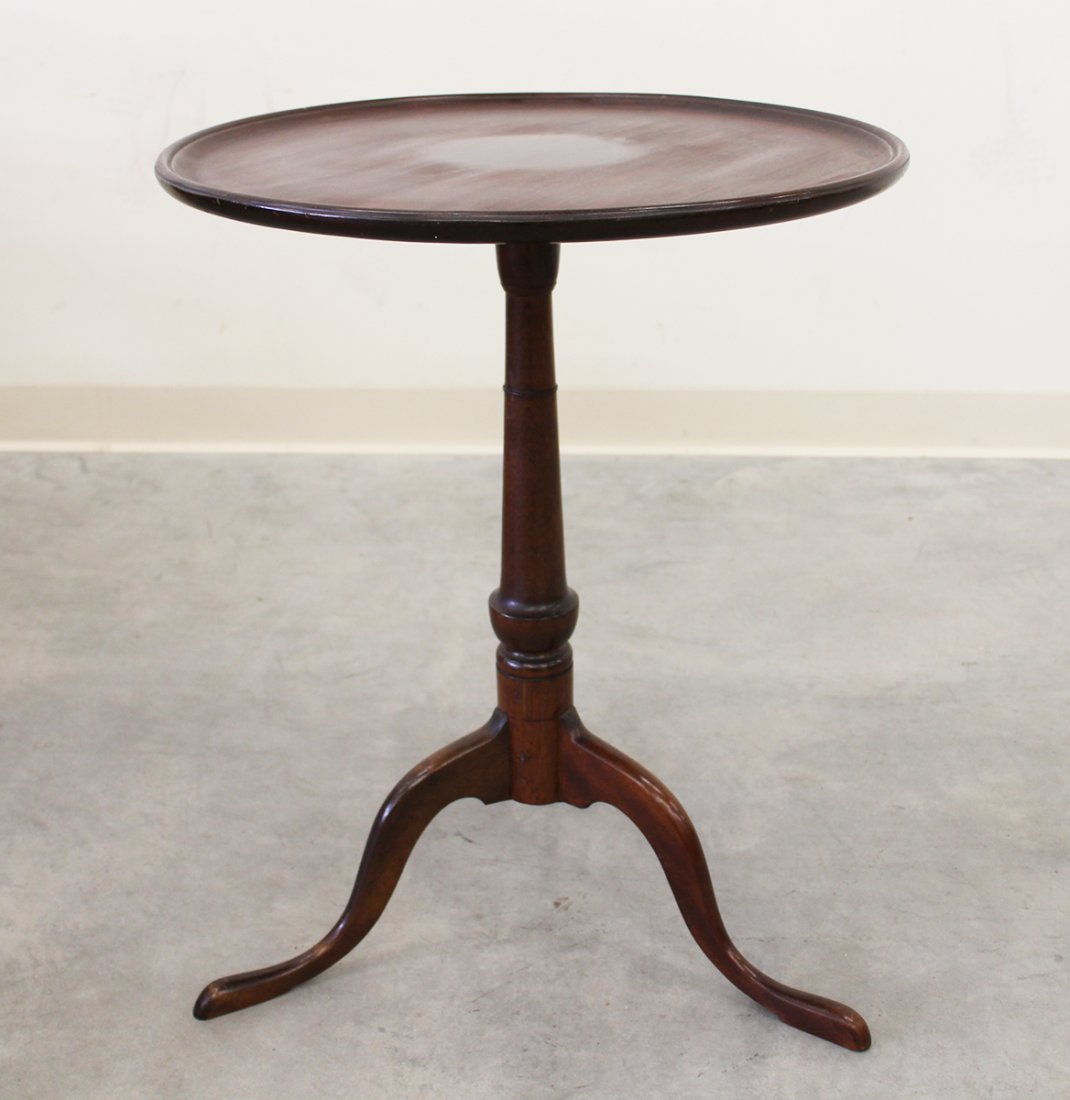 19TH CENT. CANDLE STAND TABLE (1 of 3)