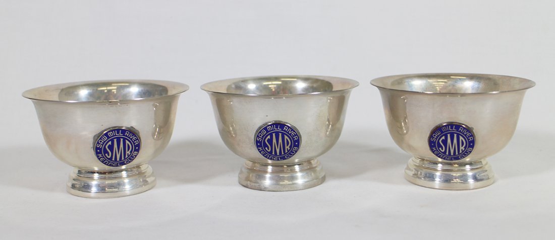 (3) STERLING KENNEL CLUB BOWLS (1 of 2)