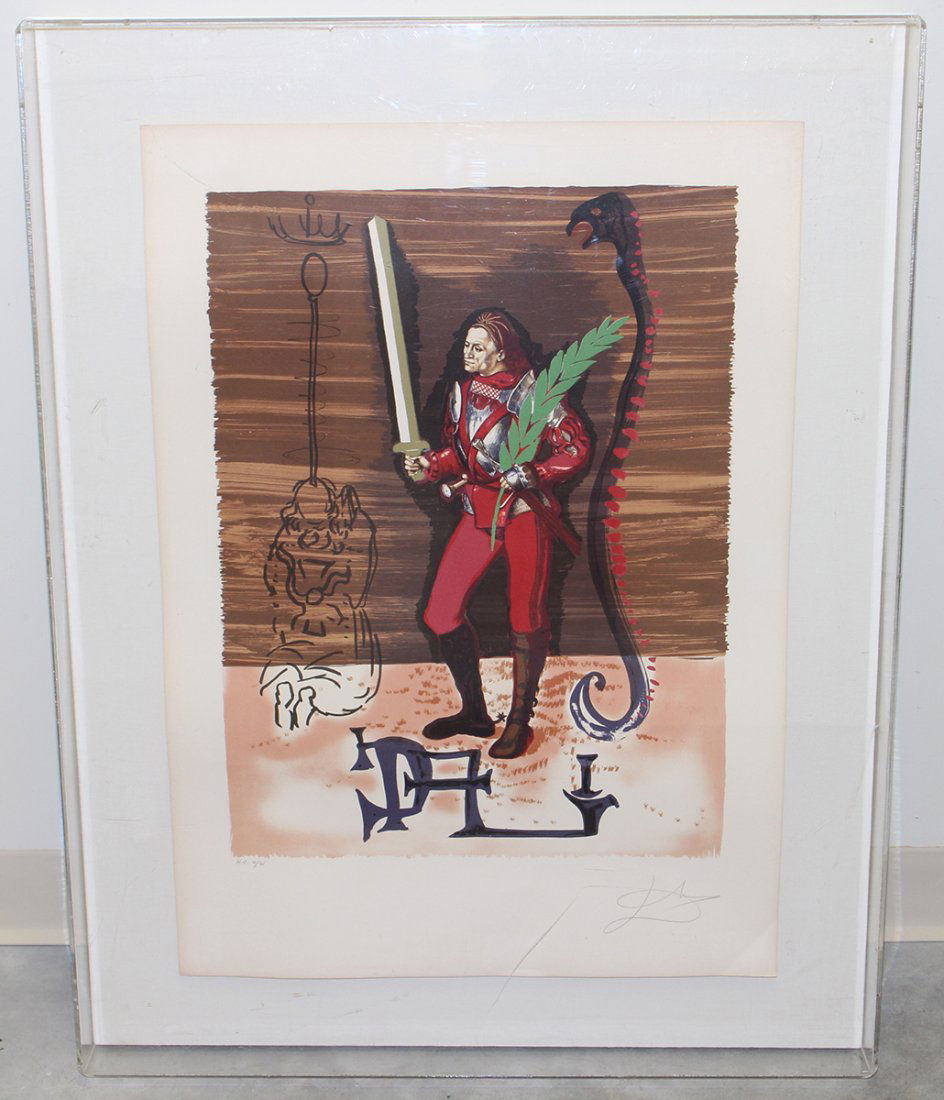 SALVADOR DALI CHRISTOPHER COLUMBUS LITHOGRAPH (1 of 5)