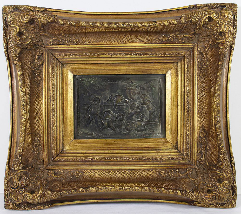 GIUSEPPE ANDREONI HIGH RELIEF PLAQUE (1 of 5)