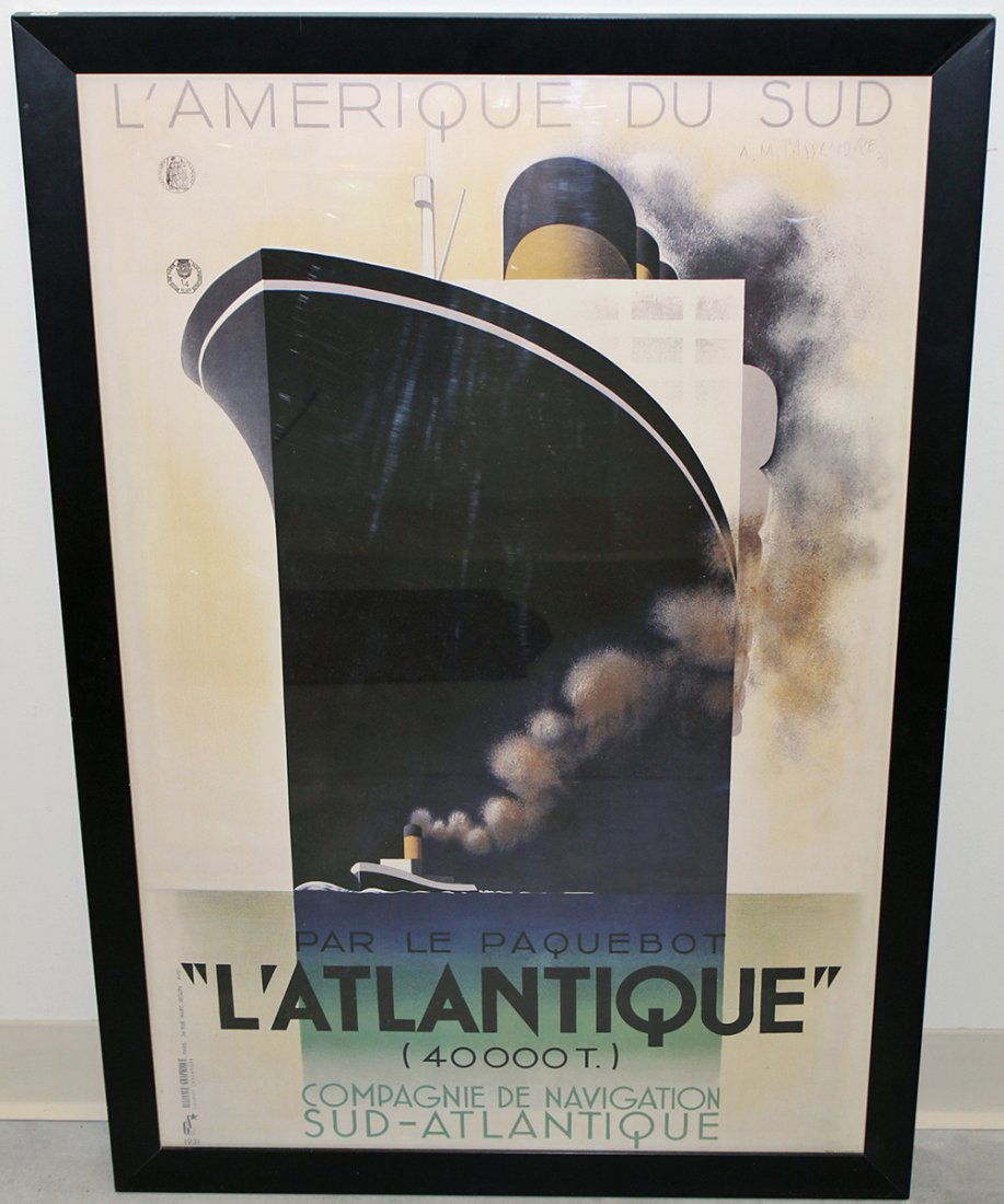 AFTER A.M. CASSANDRE L'ATLANTIQUE POSTER (1 of 1)