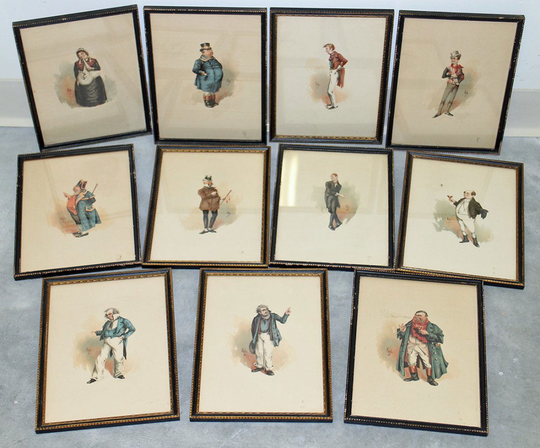 (11) JOSEPH CLAYTON CLARK CHARACTER PRINTS (1 of 3)