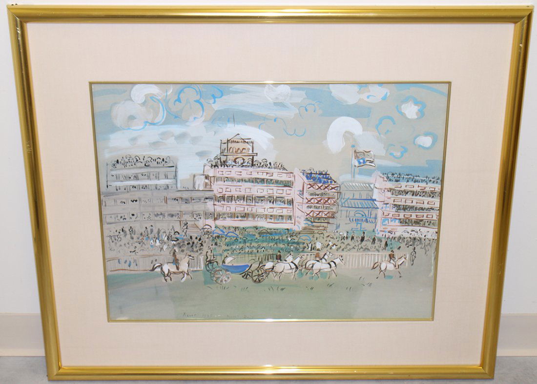 RAOUL DUFY LITHOGRAPH (1 of 3)