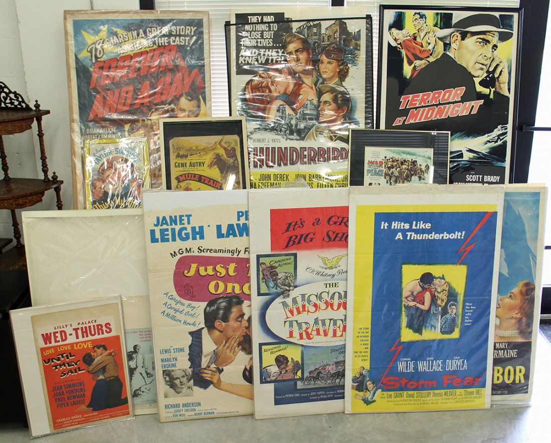 VINTAGE 1930's 1940's & 1950's MOVIE POSTERS (1 of 5)