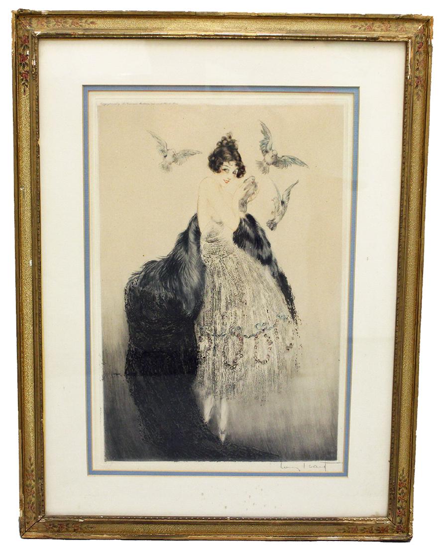 LOUIS ICART ETCHING (1 of 5)