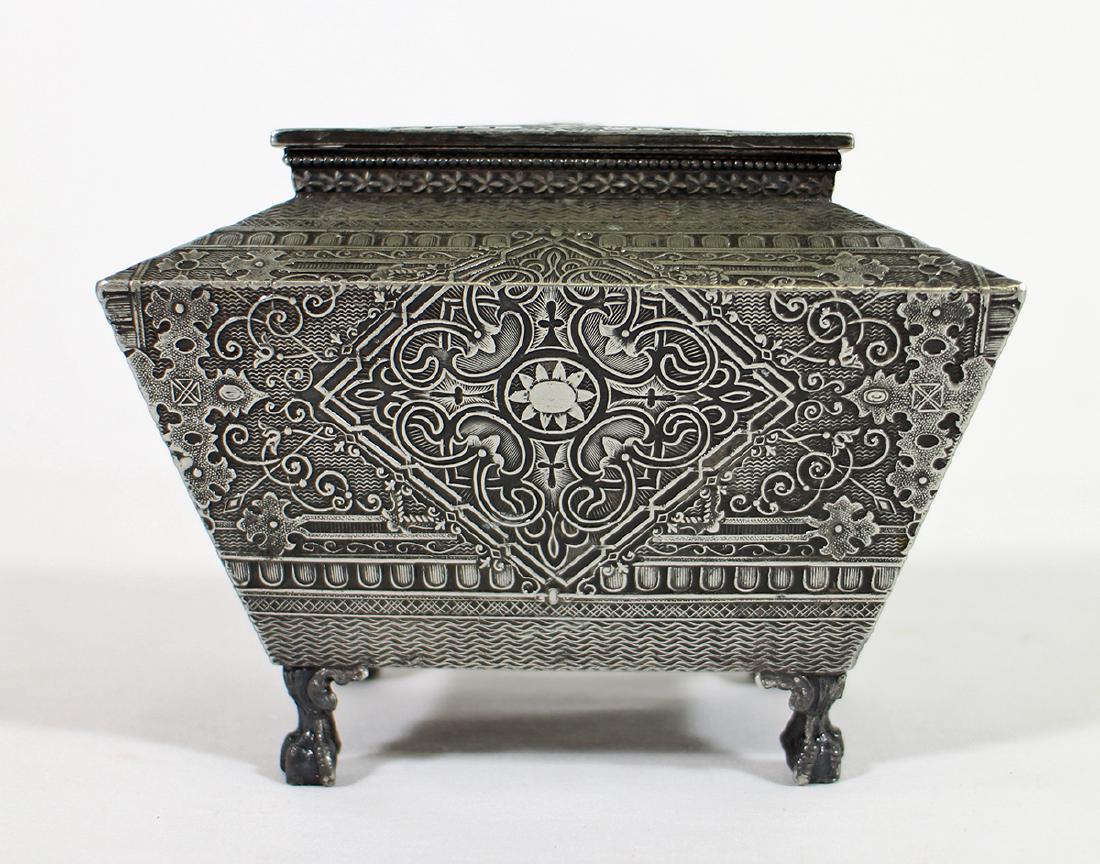 SHAW & FISHER VICTORIAN TEA CADDY (1 of 5)