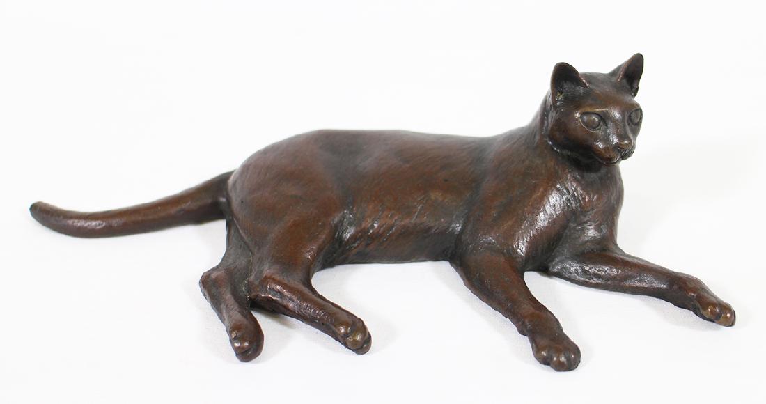 DIAN WEEKS BRONZE CAT # 1/100 (1 of 3)