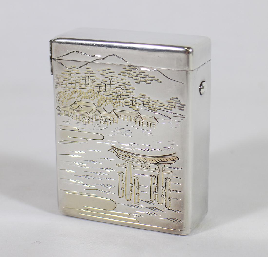 JAPANESE 950 SILVER CIGARETTE HOLDER (1 of 4)