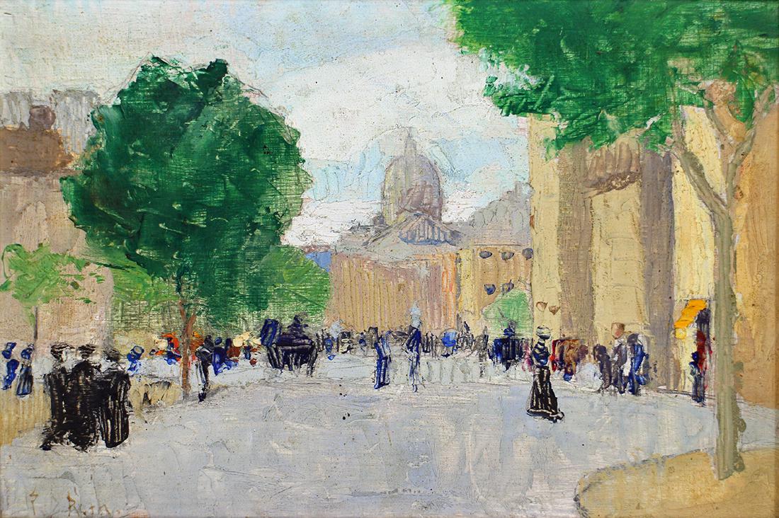 ERNEST DAVID ROTH PAINTING (1 of 3)