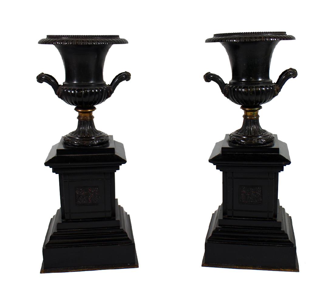 IRON MOUNTED URNS (1 of 7)