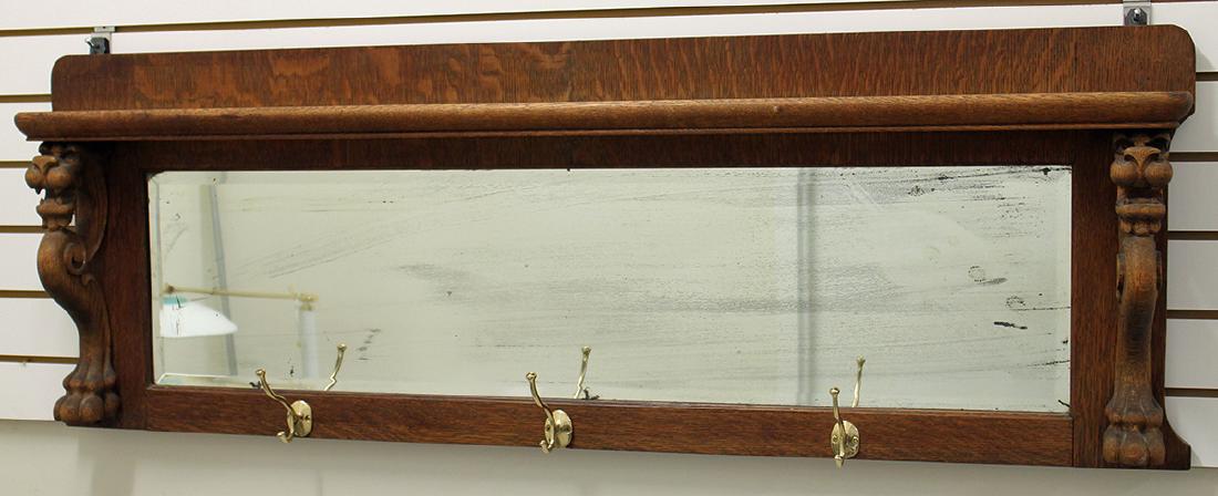 HANGING COAT RACK MIRROR (1 of 3)