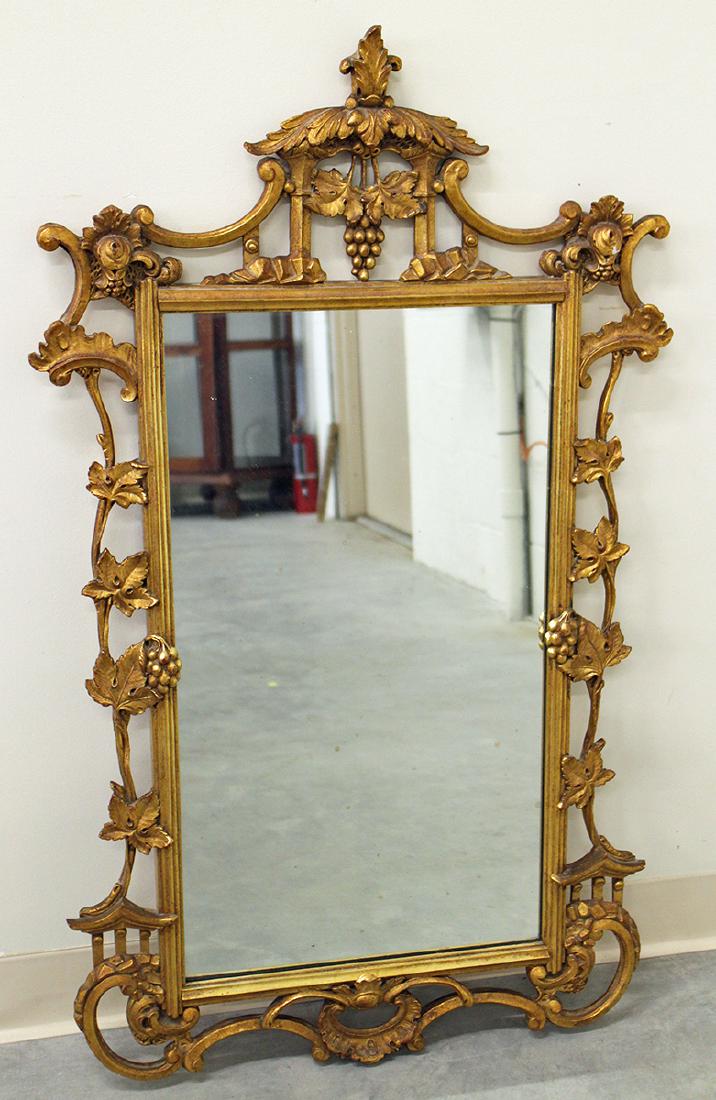 D. MILCH & SON GILT MIRROR (1 of 4)