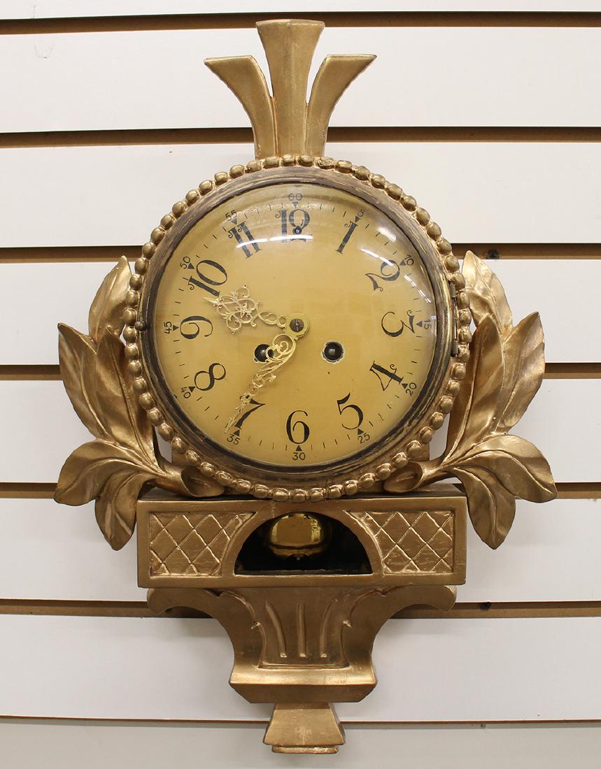 19TH CENT. GERMAN CLOCK (1 of 3)