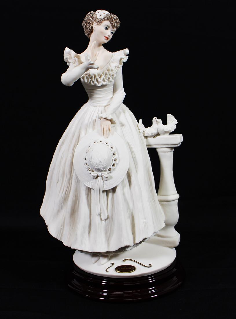 GIUSEPPE ARMANI LOVELY LAURA FIGURINE: Giuseppe Armani figurine "Lovely Laura." 10.75" tall.