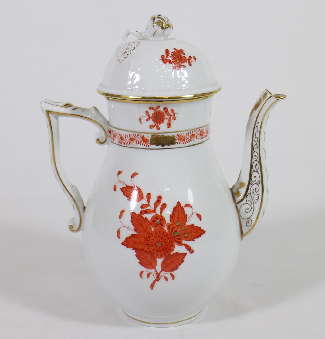 HEREND CHINESE BOUQUET COFFEE POT (1 of 3)