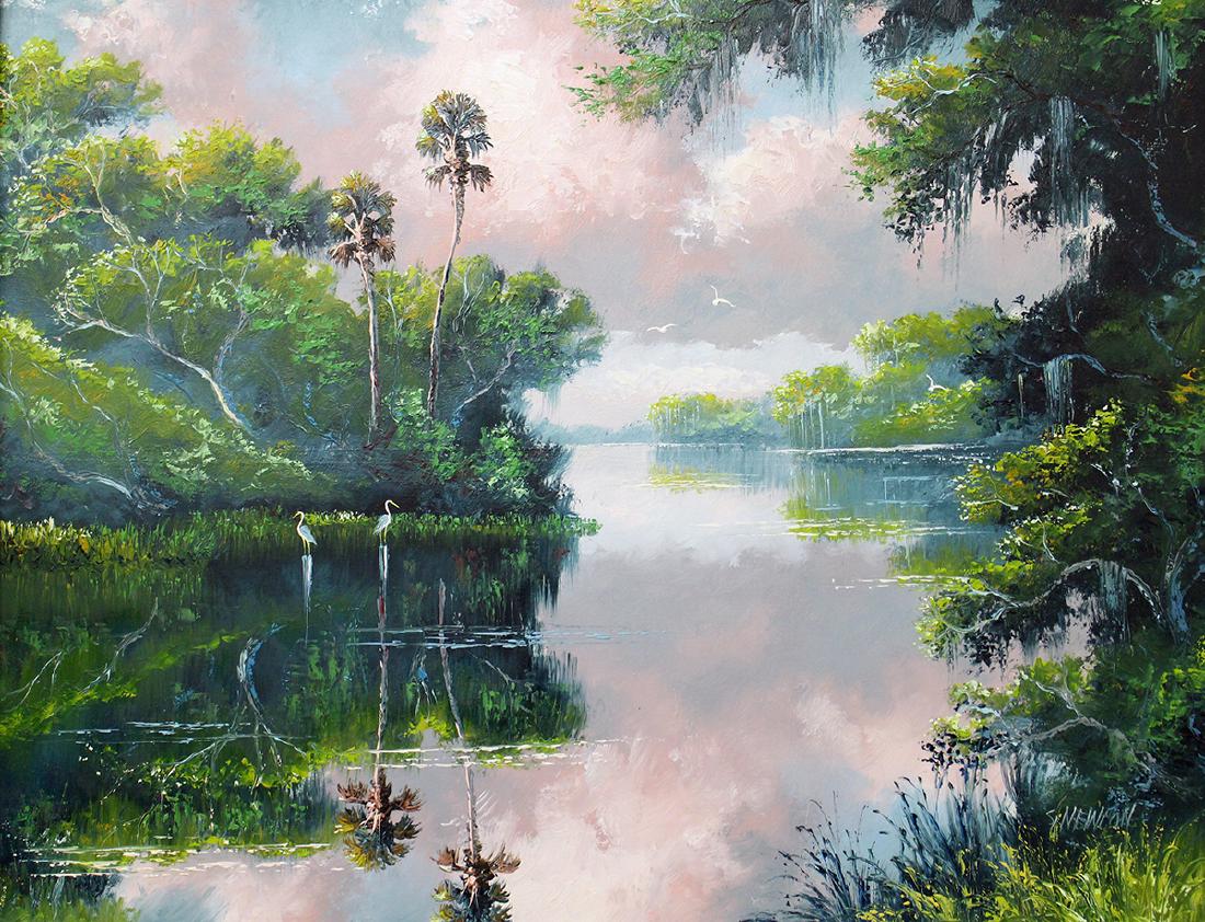 SAM NEWTON HIGHWAYMEN PAINTING (1 of 4)