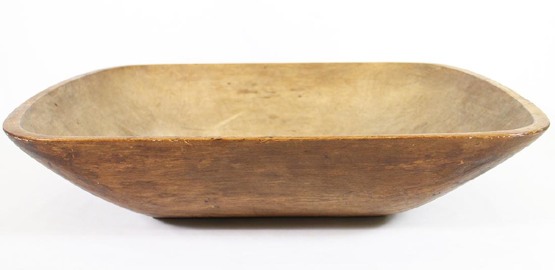 ANTIQUE TRENCHER DOUGH BOWL (1 of 3)