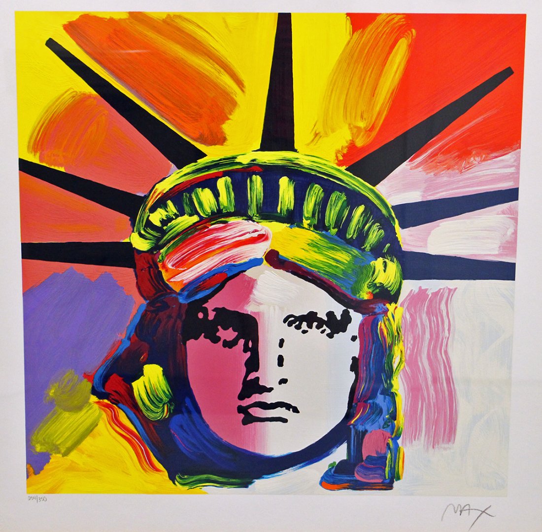 PETER MAX LIBERTY HEAD (1 of 5)