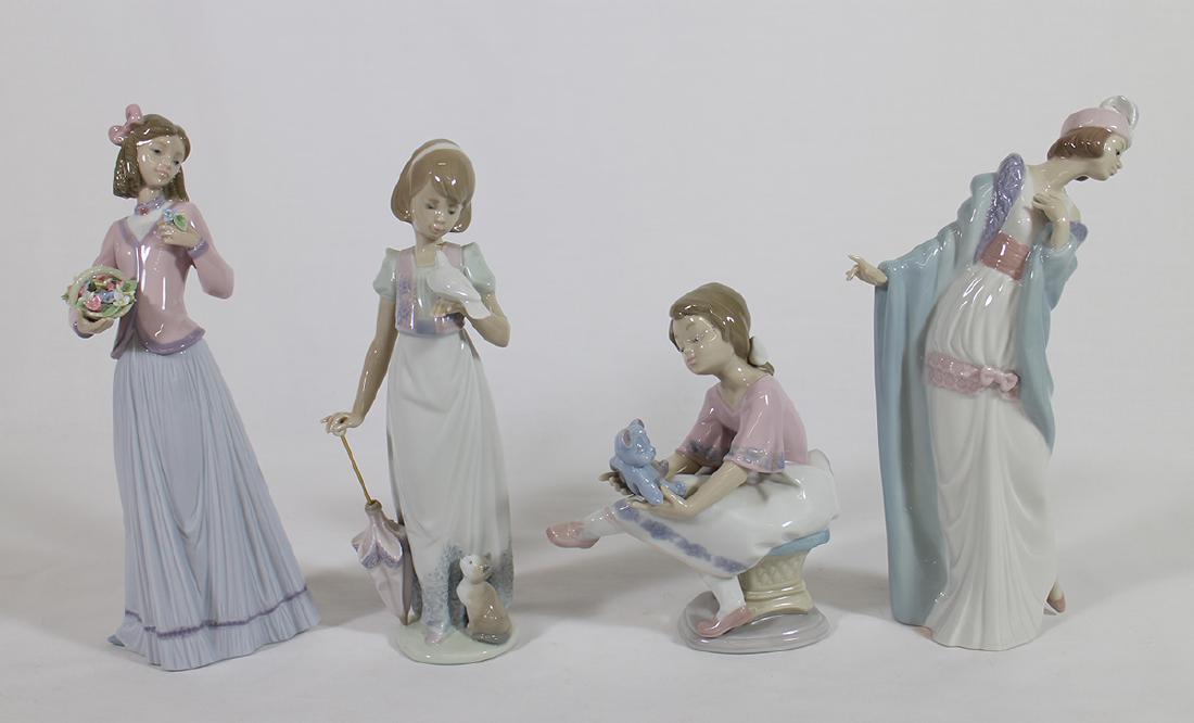 (4) LLADRO FIGURINES (1 of 1)