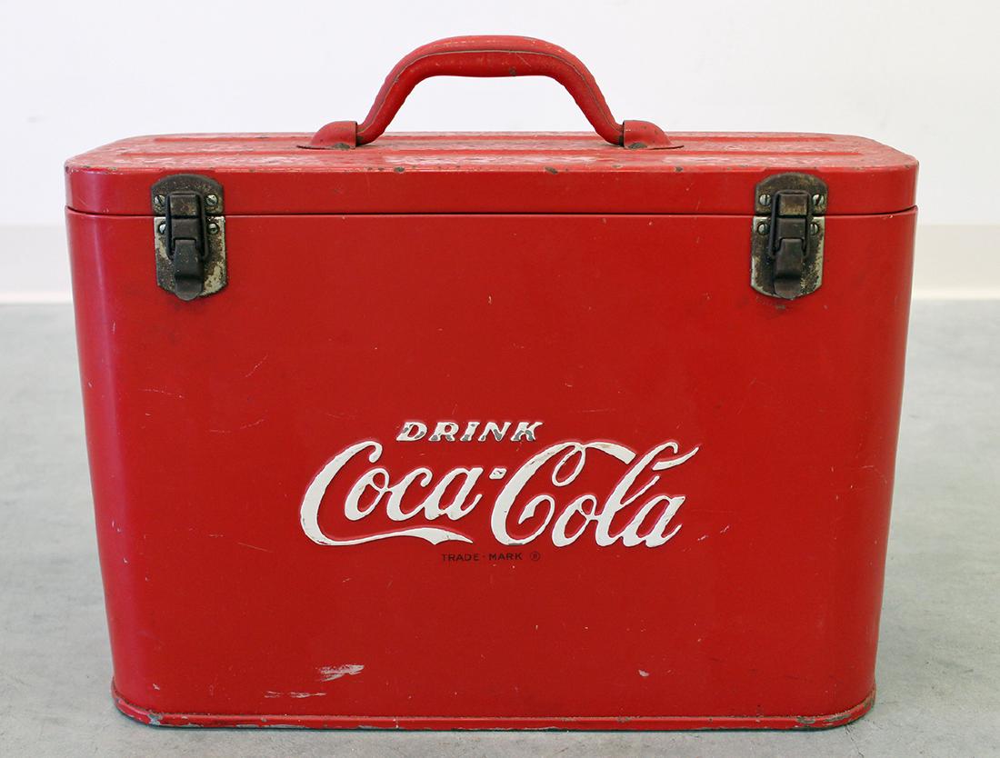 VINTAGE COCA COLA AIRLINE COOLER (1 of 3)