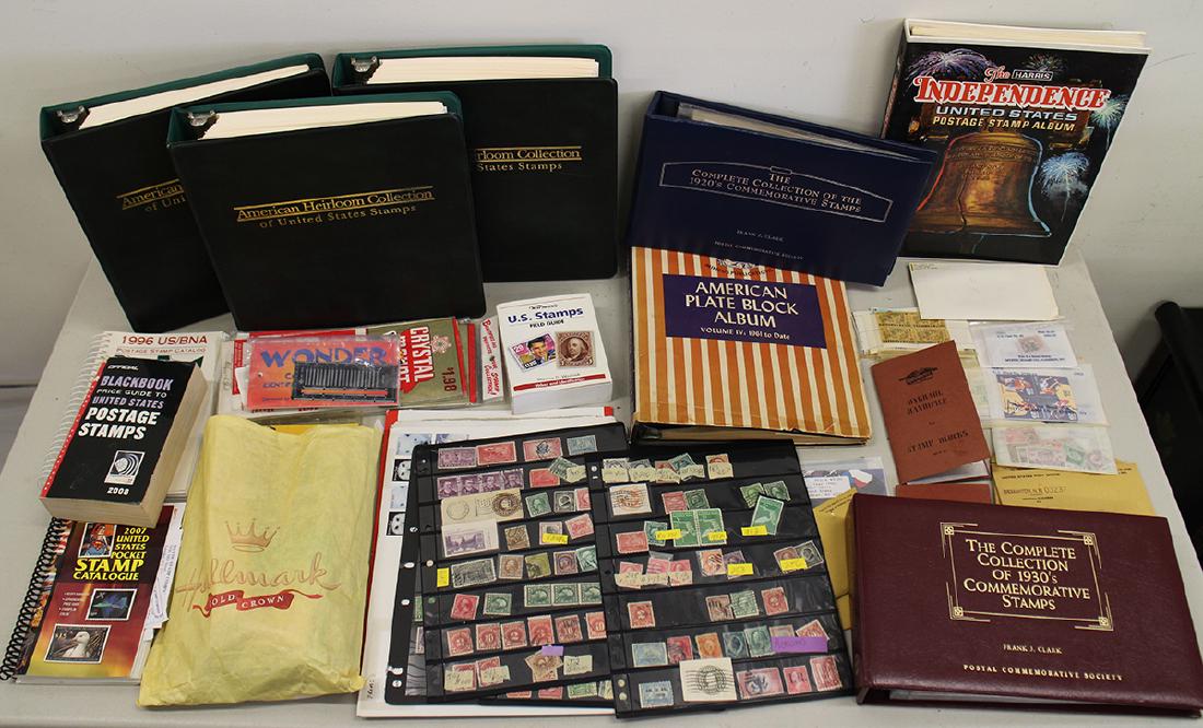 LARGE VINTAGE STAMP COLLECTION (1 of 5)