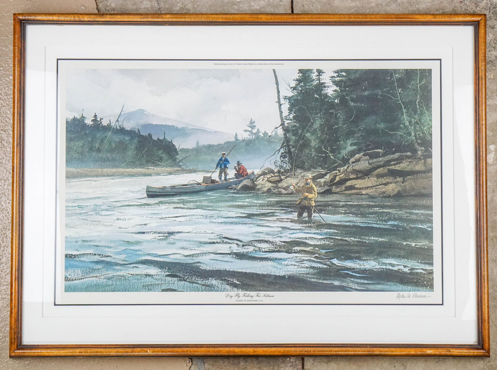 Pleissner, Ogden M.Dry Fly Fishing for Salmon. Fine (1 of 1)