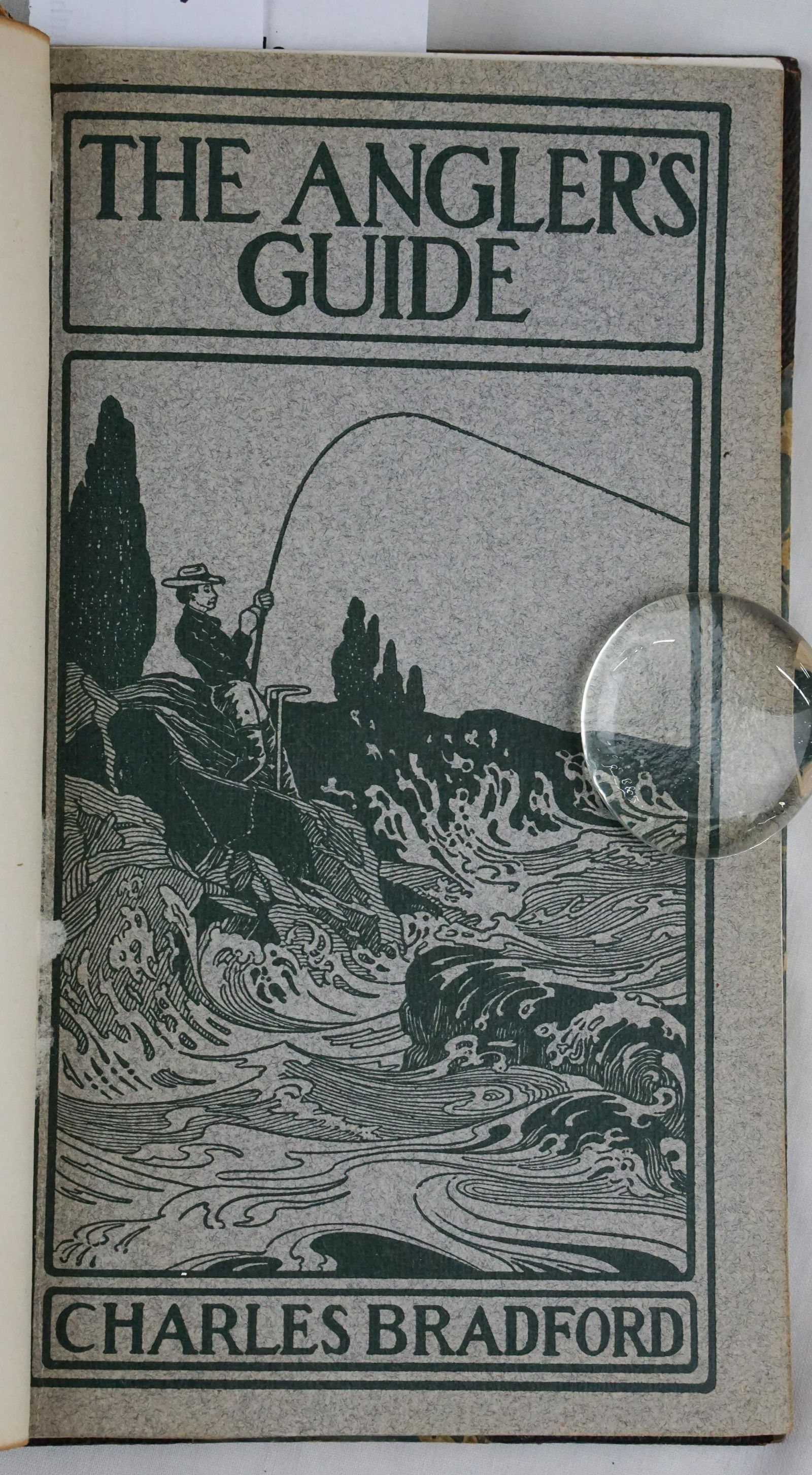 Bradford, Charles..The Angler's Guide. Inscribed To (1 of 1)