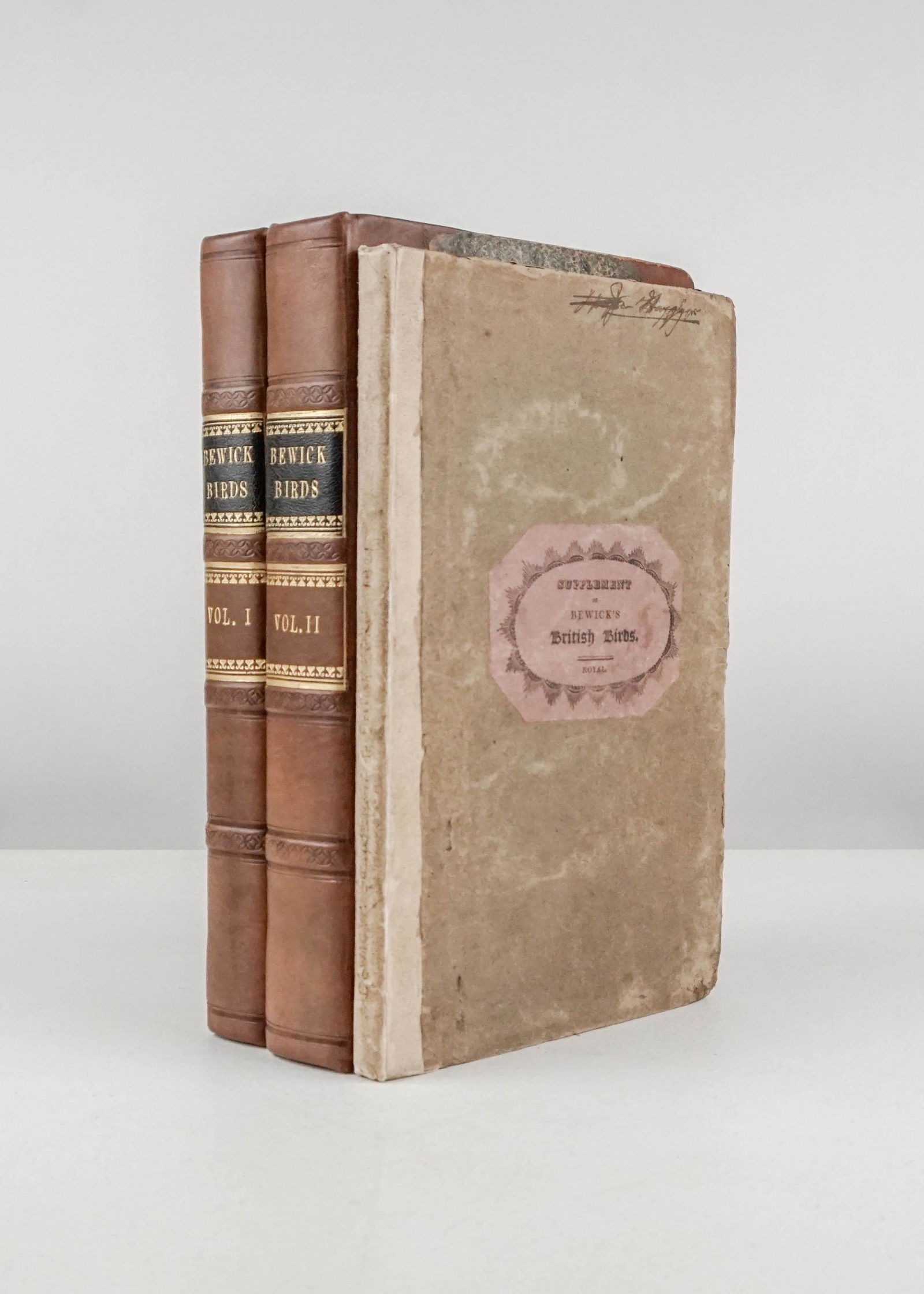 Bewick, Thomas.History of British Birds. 3 volumes, (1 of 11)