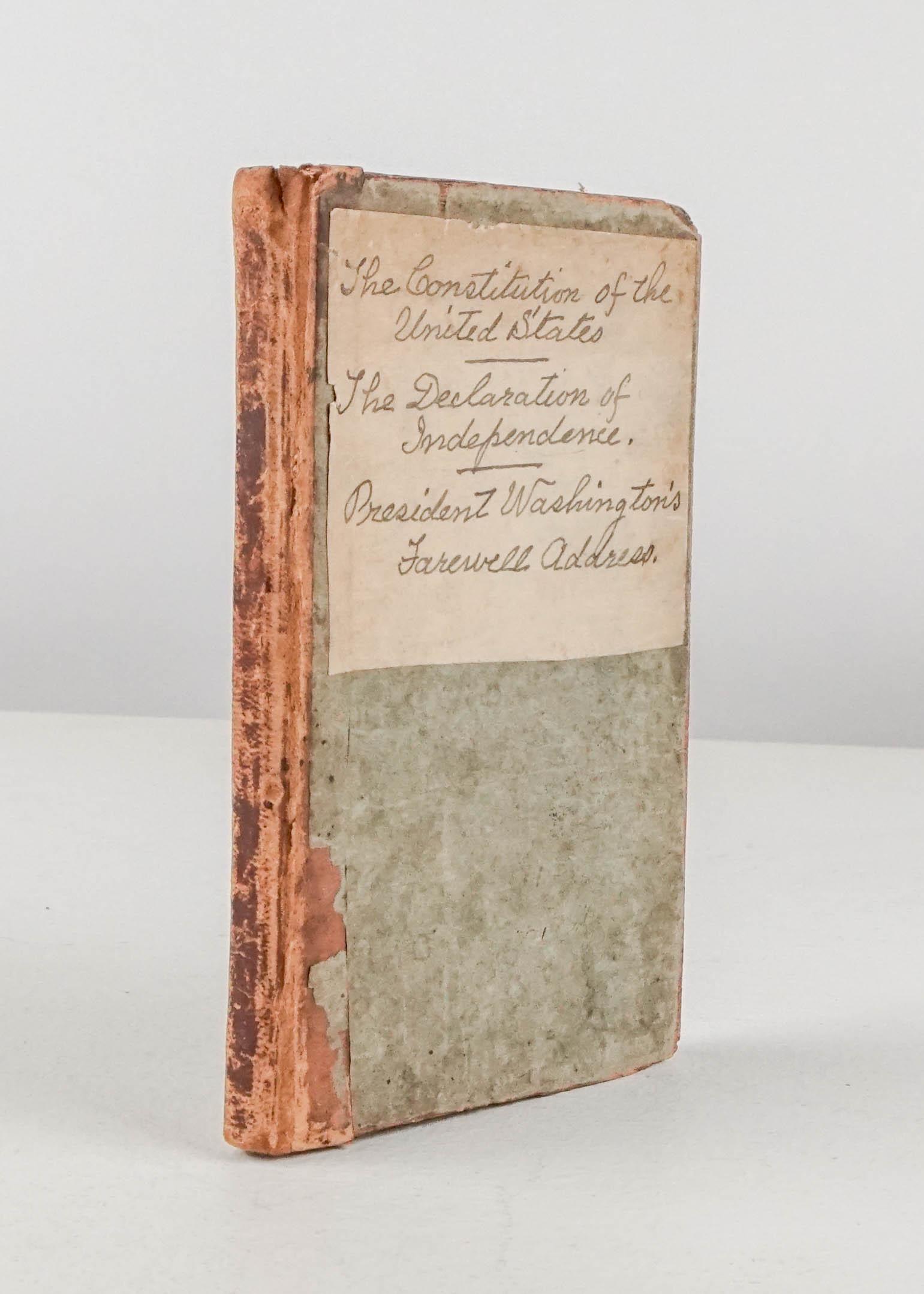 The Constitution of the State of Massachusetts. (1 of 2)