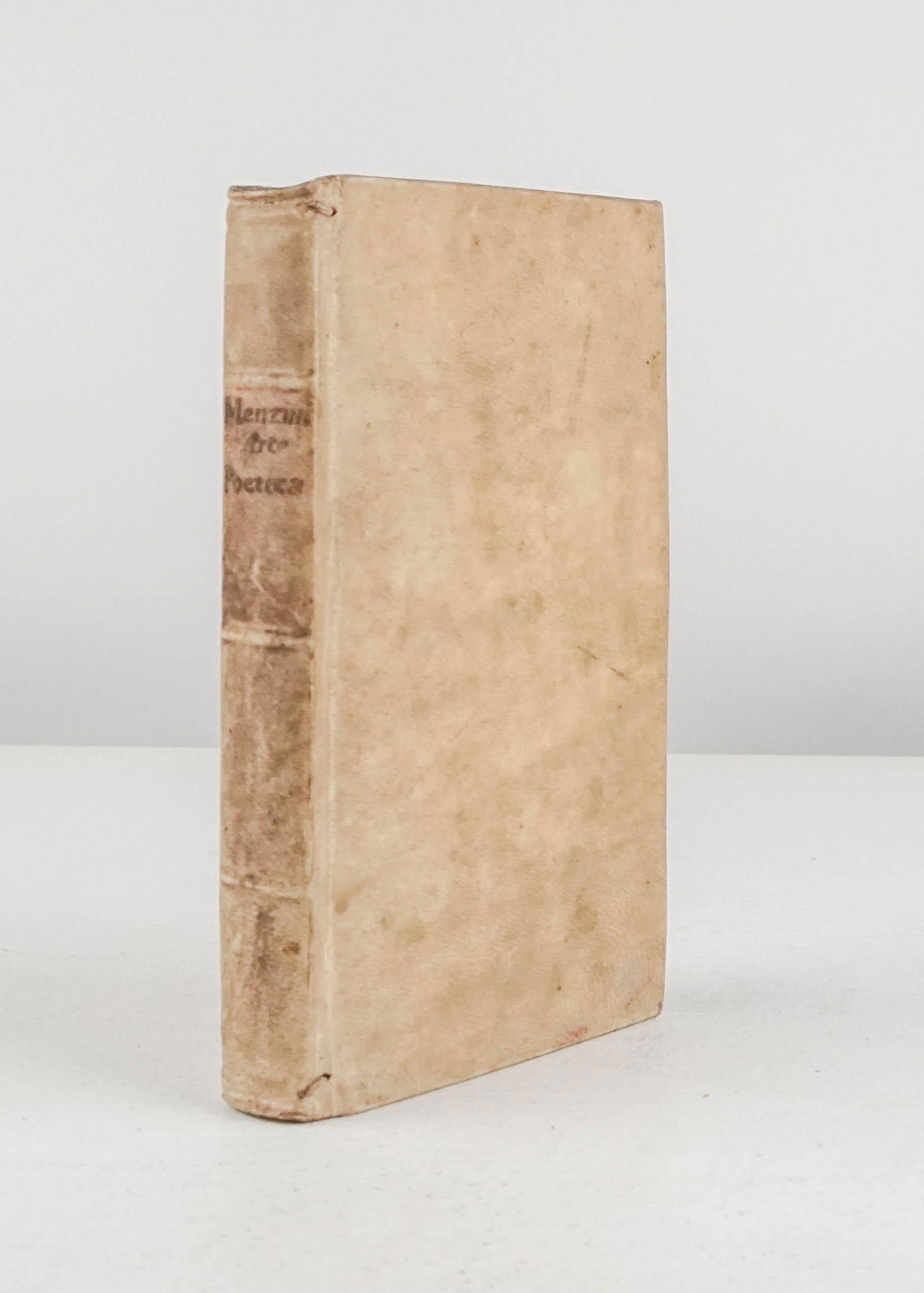 Menzini, Benedetto.Arte Poetica, ed Elegie. Edizione (1 of 7)