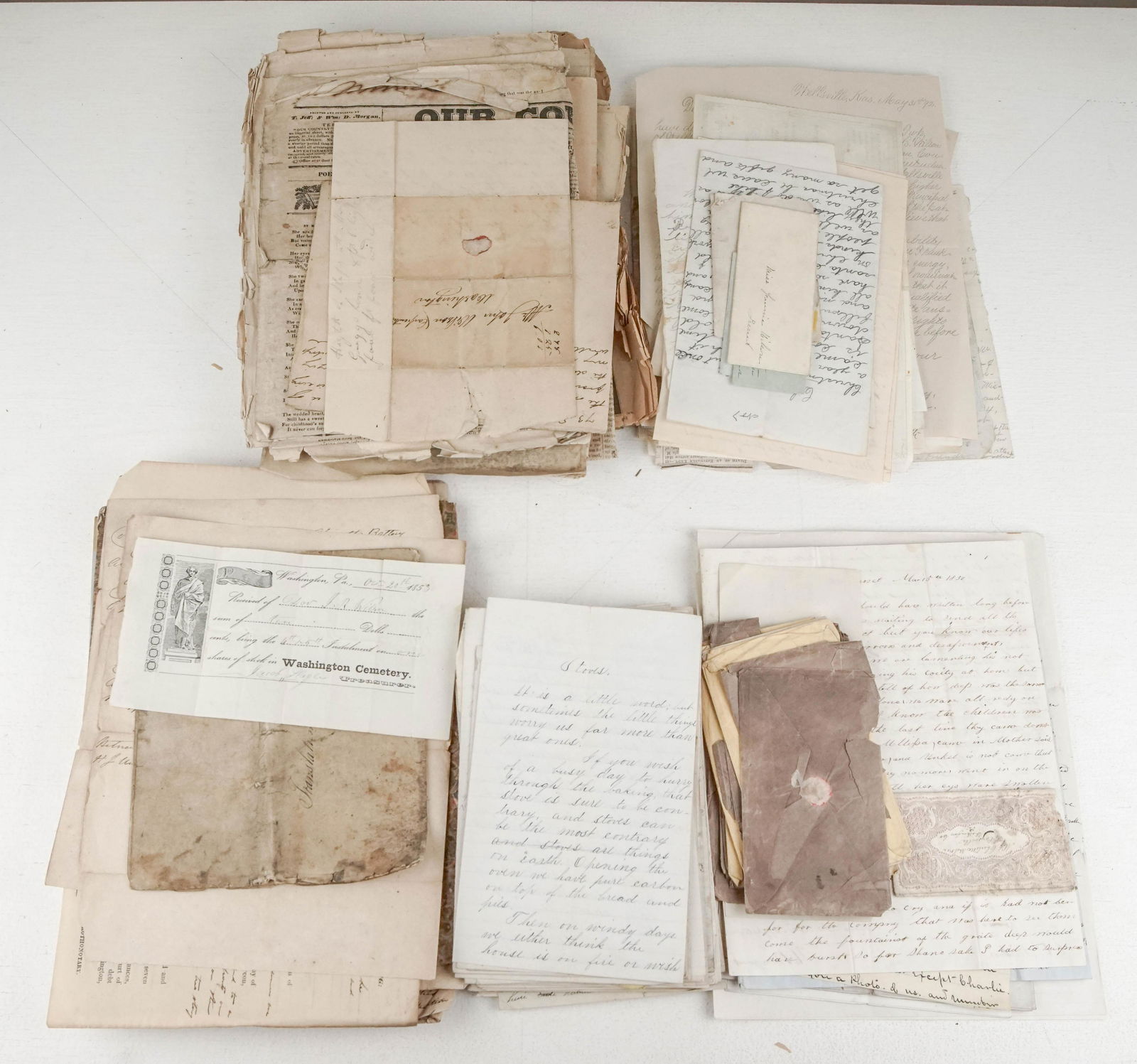 Pennsylvania .Wilson, Dr. John Russell. Large archive (1 of 20)